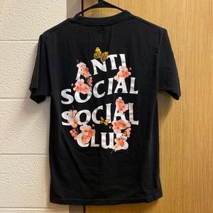 Anti Social Social Club Kkock Black Tee